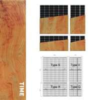 INVITAIC WOOD patten BIPV module
