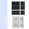 transparent BIPV module 65-265w