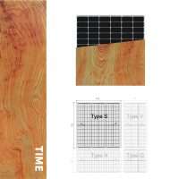 INVITAIC WOOD patten 185W BIPV module