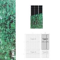 INVITAIC TIME 110w BIPV module Green Leaf pattern