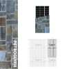 INVITAIC Petroglyph 115W solar module BIPV