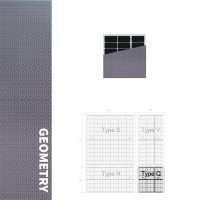 INVITAIC Geometry solar module 60w