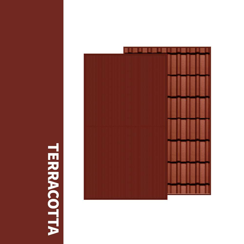 310W terracotta BIPV solar module