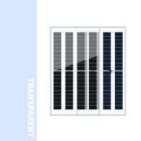 transparent frame bipv module 330w