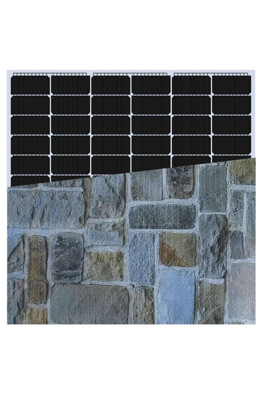 INVITAIC Petroglyph 215W solar module BIPV