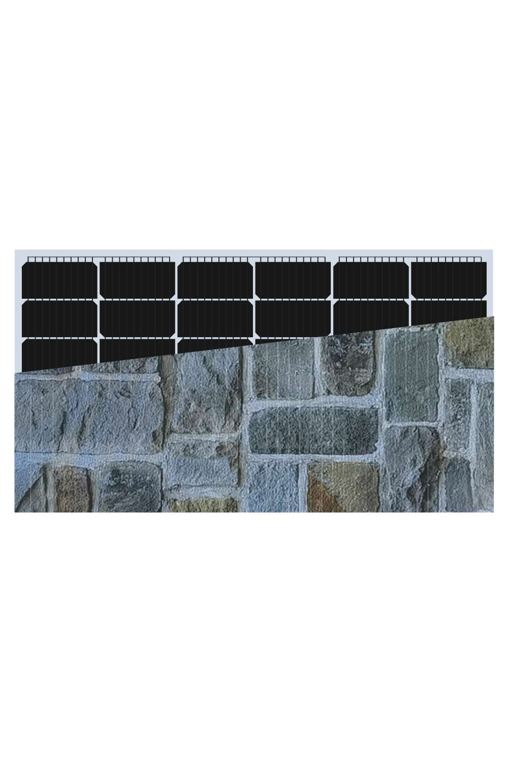 INVITAIC Petroglyph 115W solar module BIPV