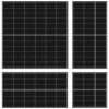 ultrablack frameless BIPV panel 65~265w