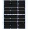 transparent BIPV solar module bifacial generation 130w