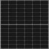 ultrablack frameless BIPV panel 265w