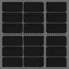ultrablack frameless BIPV panel 65w