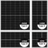 ultrablack frameless BIPV panel 65~265w