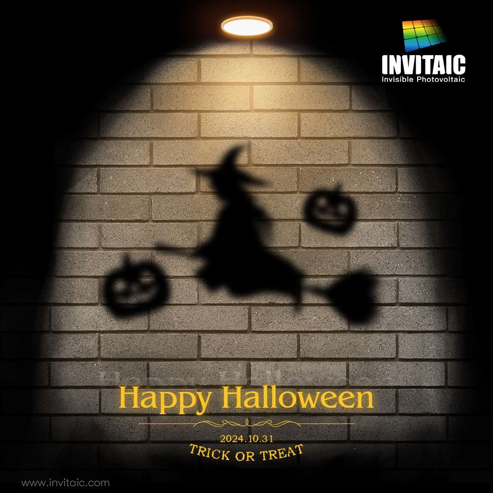 INVITAC Halloween stone walll oanel