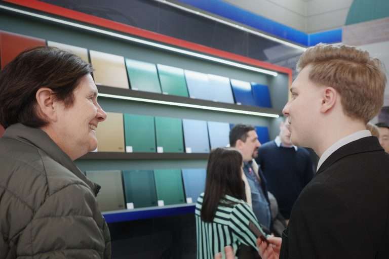INVITAIC exhibition Munich Colorful BIPV module