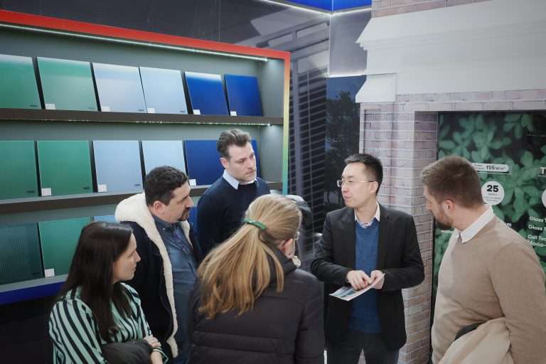 INVITAIC exhibition Munich Colorful BIPV module