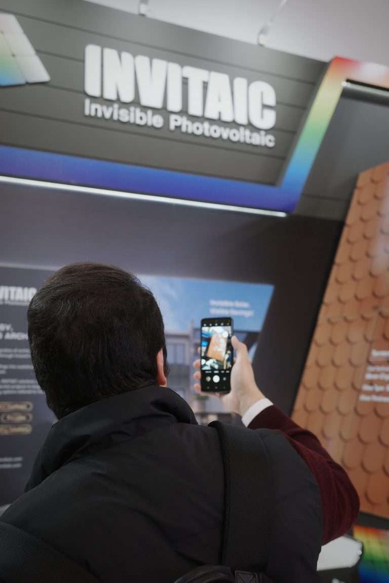 INVITAIC exhibition Munich Colorful BIPV module