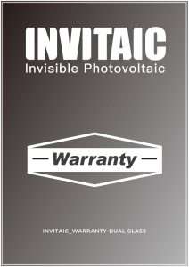 INVITAIC Warranty-Dual Glass